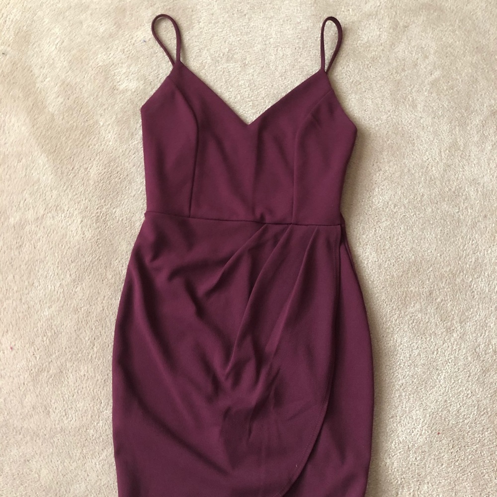 NWOT Wine Red Sleeveless dress